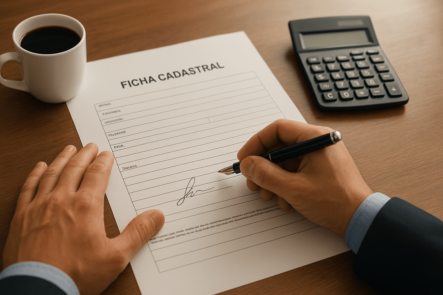 Proprietário analisando a documentação para saber como escolher um inquilino ideal para seu imóvel.